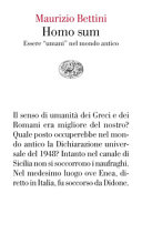 Copertina  Homo sum : essere umani nel mondo antico